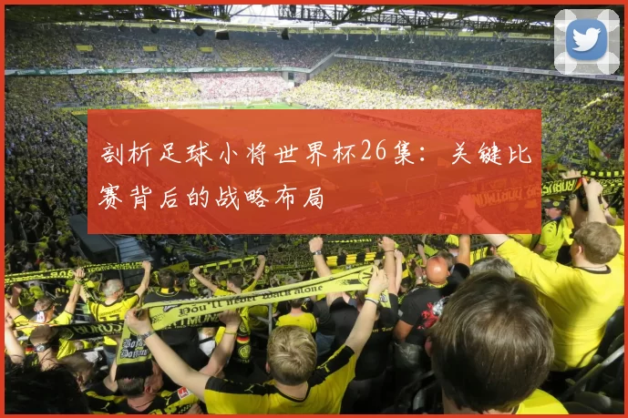 剖析足球小将世界杯26集：关键比赛背后的战略布局