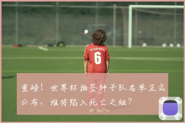 重磅！世界杯抽签种子队名单正式公布，谁将陷入死亡之组？