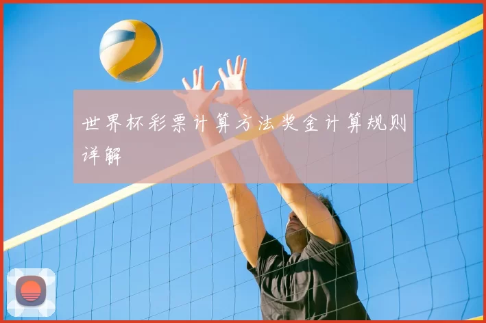 世界杯彩票计算方法奖金计算规则详解